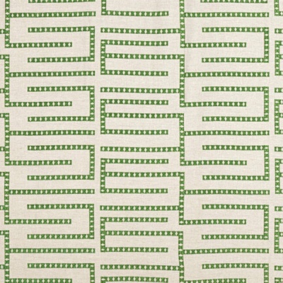 Thibaut Architect Embroidery in Emerald